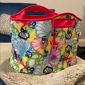 Lily Pulitzer beach tote - 20Lx12.5Wx13H
